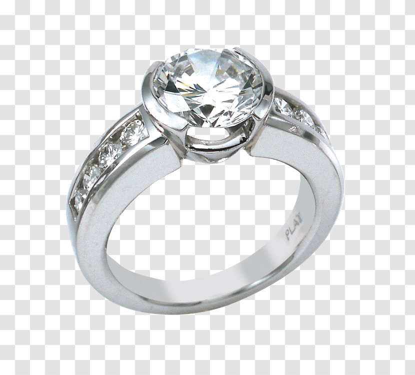 Bezel Engagement Ring Wedding Diamond - Jewellery - Round Transparent PNG