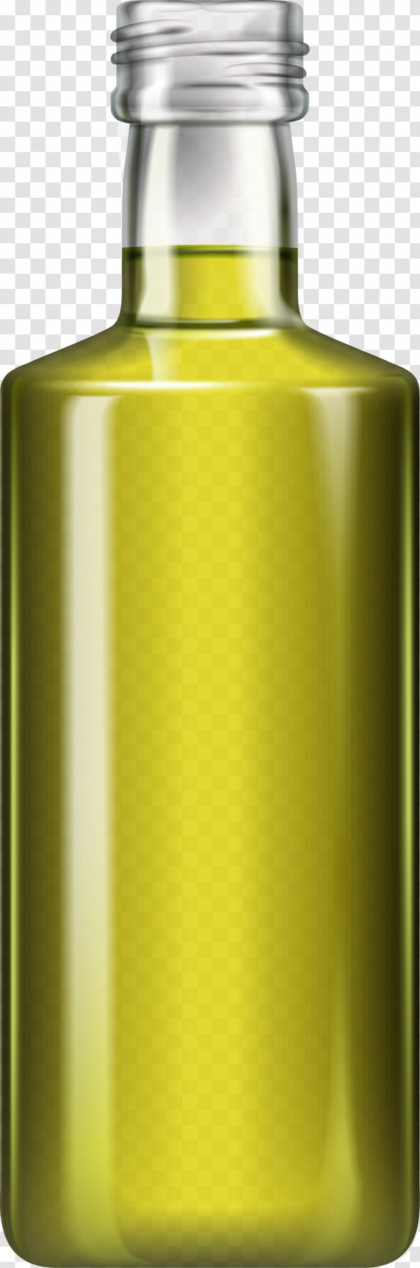 Olive Oil Sunflower Bottle - Flask - A Of Vector Transparent PNG