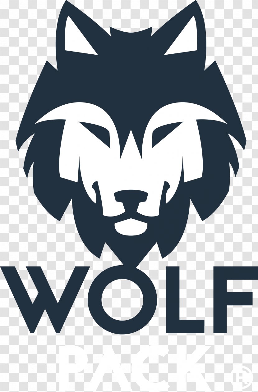 Gray Wolf Wolfpack Alpha Pack Hunter - Lone - Small To Medium Sized Cats Transparent PNG