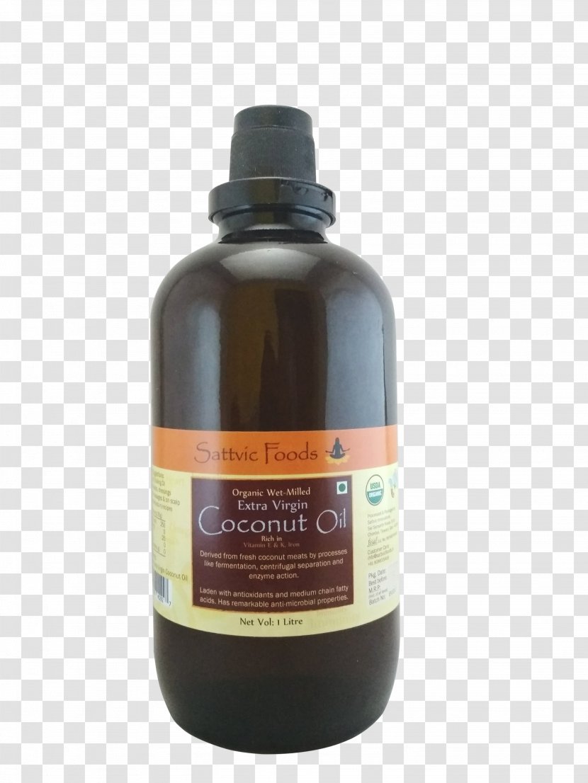 Coconut Oil Food Olive Sattvic Diet - Jojoba - Cold Pressed Transparent PNG