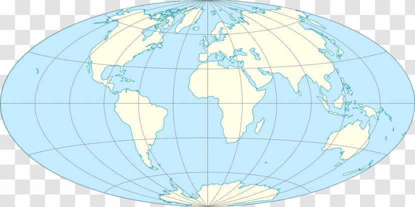 Globe Map Projection World Aitoff Transparent PNG