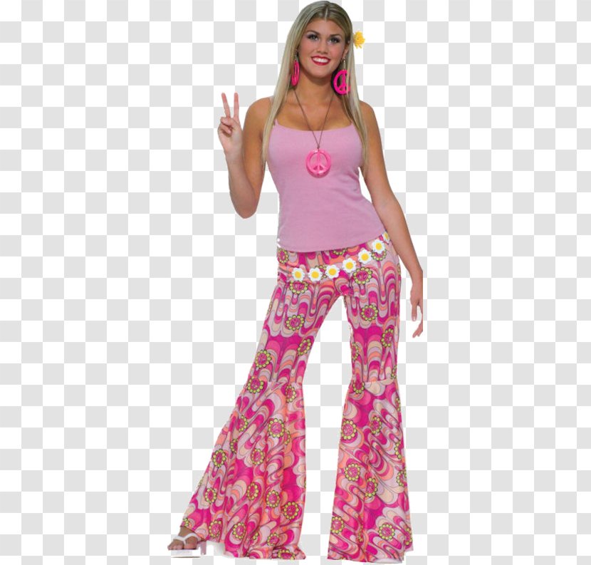 Bell-bottoms 1970s 1960s Pants Costume - In Western Fashion Transparent PNG