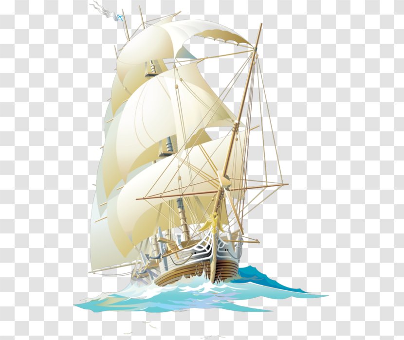 Clip Art Sailing Ship Image Vector Graphics - Sailboat - Southern Side Transparent PNG