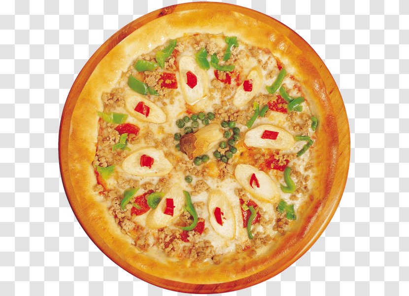 California-style Pizza Sicilian Italian Cuisine Fast Food - Dish Transparent PNG