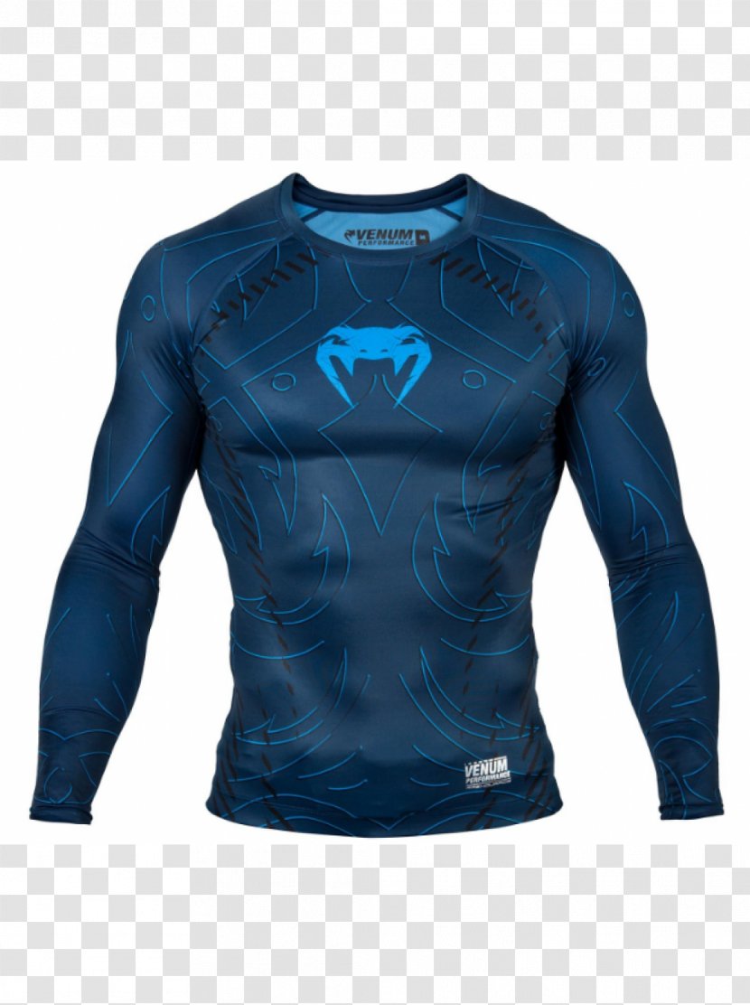 T-shirt Venum Rash Guard Mixed Martial Arts Clothing - Tshirt Transparent PNG