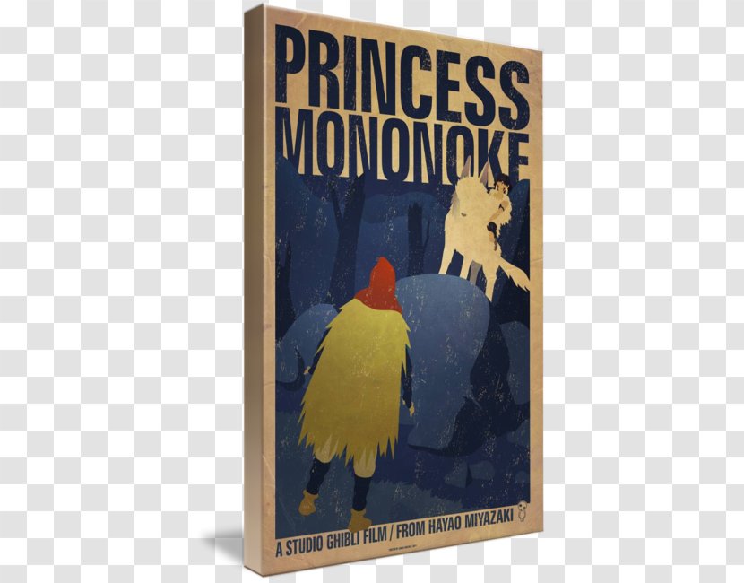 Ashitaka Film Poster Studio Ghibli - Advertising - Princess Mononoke Transparent PNG
