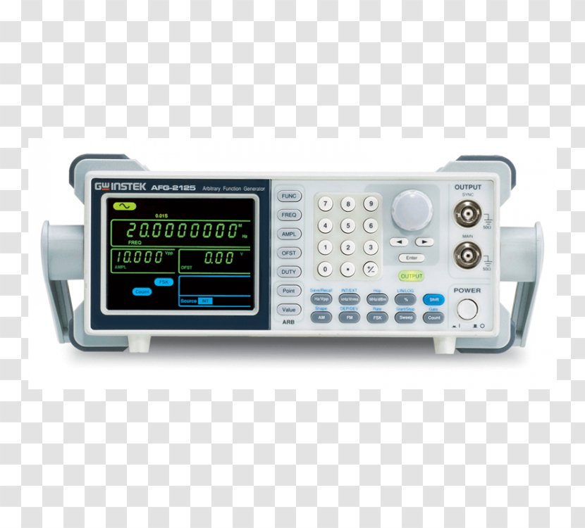 Direct Digital Synthesizer Function Generator Arbitrary Waveform GW Instek Electronic Test Equipment - Multimeter - Hertz Transparent PNG