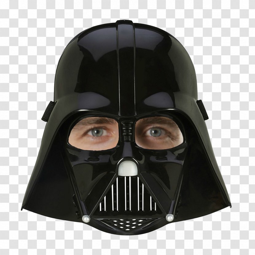 Anakin Skywalker Stormtrooper Star Wars Mask Darth Maul - Bicycle Helmet - Vader Transparent PNG