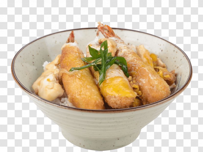 Katsudon Japanese Cuisine Donburi Tonkatsu Chicken Katsu - Pork Cutlet Transparent PNG