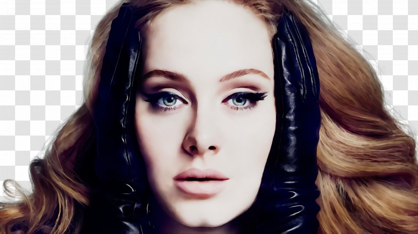 Makeup Background - Lace Wig - Eyelash Transparent PNG