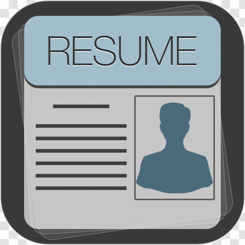 Résumé Curriculum Vitae App Store Template - Job - Resume Transparent PNG