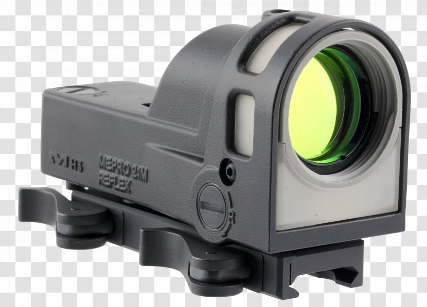 Optical Instrument Eye Relief Reflector Sight Meprolight Red Dot - Camera Accessory - Firearm Transparent PNG
