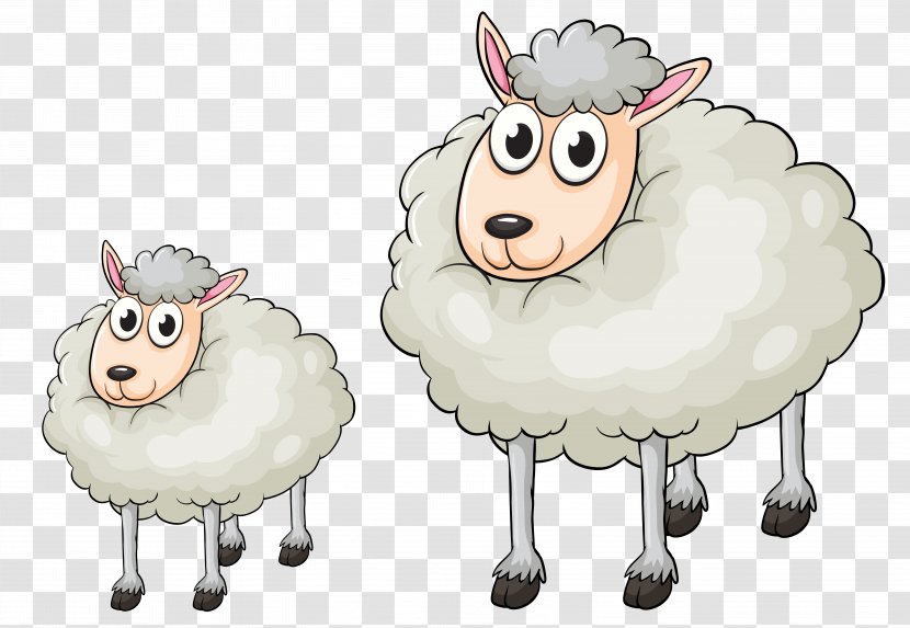 Sheep Cattle - Goat Antelope - Cartoon Transparent PNG