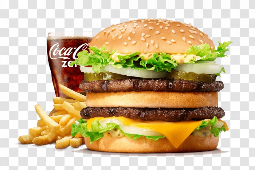Big King Whopper Hamburger Cheeseburger McDonald's Mac - Kids Meal - Burger Transparent PNG