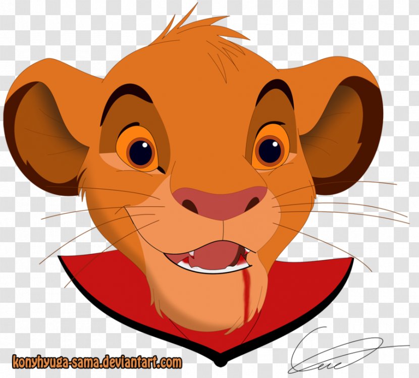 Simba Nala Count Dracula Lion Jonathan Harker Transparent PNG