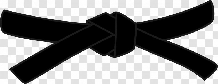 Black Belt Karate Kyoshi Dan Renshi - Belts Cliparts Transparent PNG