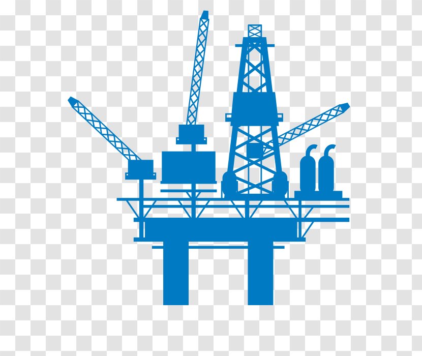 Oil Platform Drilling Rig Petroleum Industry Offshore Construction - Manufacturing Transparent PNG