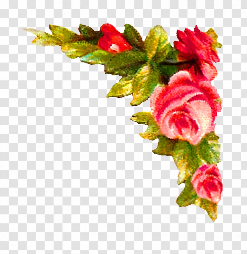 Floral Design Flower Rose Clip Art - Arranging - Corner Transparent PNG