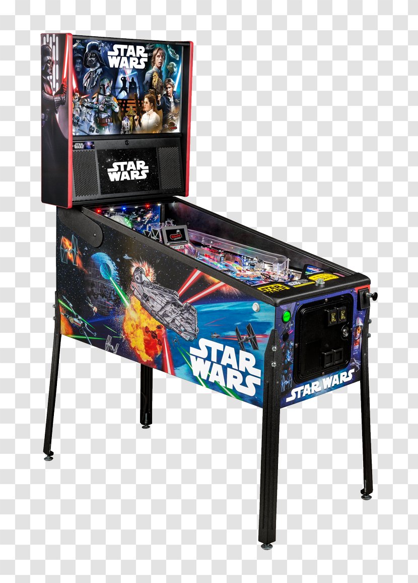 Pinball Stern Electronics, Inc. Star Wars Arcade Game - Table Transparent PNG