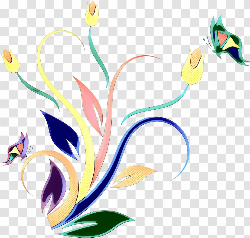 Floral Design Cut Flowers Illustration - Botany - Pedicel Transparent PNG