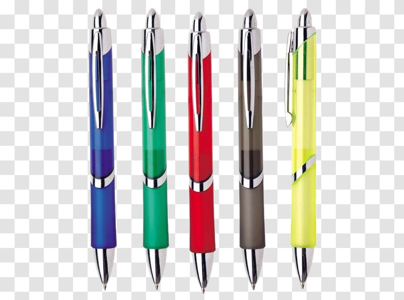 Ballpoint Pen & Pencil Cases Machine - Stationery - 5-color Transparent PNG