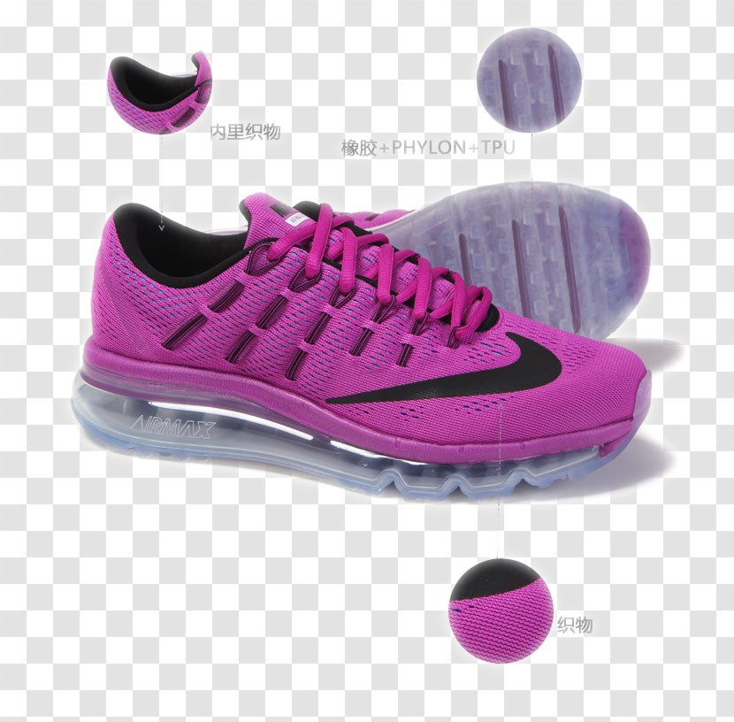 Nike Free Sneakers Shoe Sportswear - Pink Transparent PNG