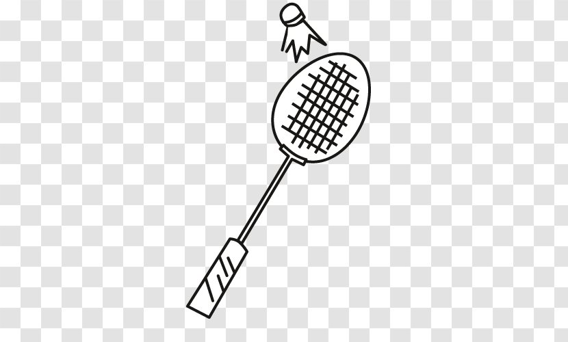 Rakieta Tenisowa Tennis Racket Line Art Transparent PNG