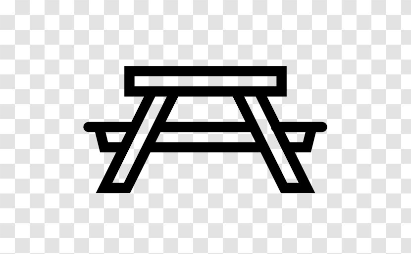 Picnic Table - Symbol - Bench Transparent PNG