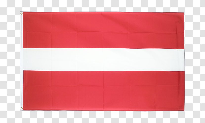 Flag Of Latvia Austria Fahne - Placemat Transparent PNG