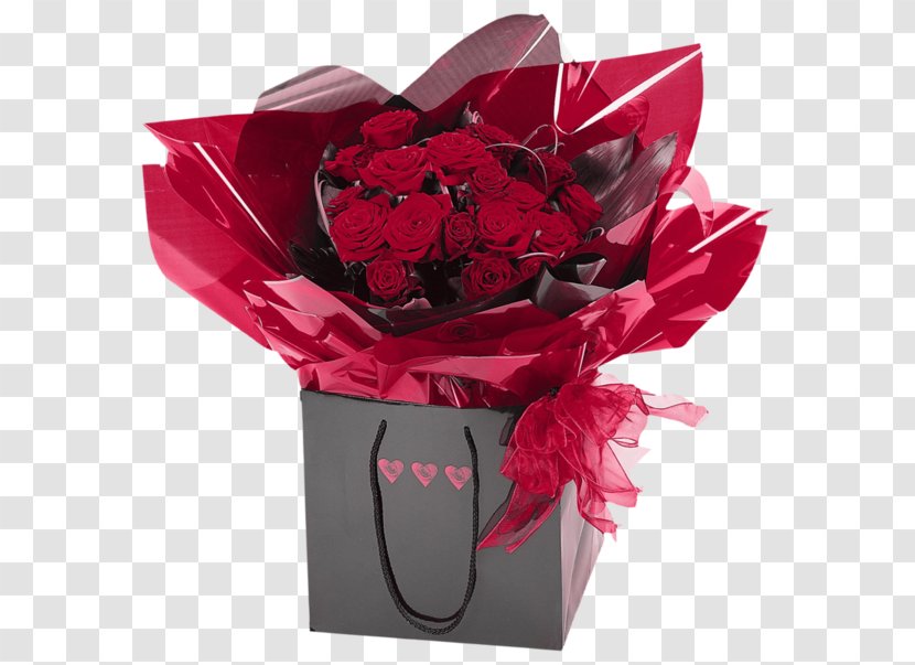 Valentine's Day Flower Bouquet Floristry Rose - Cut Flowers Transparent PNG