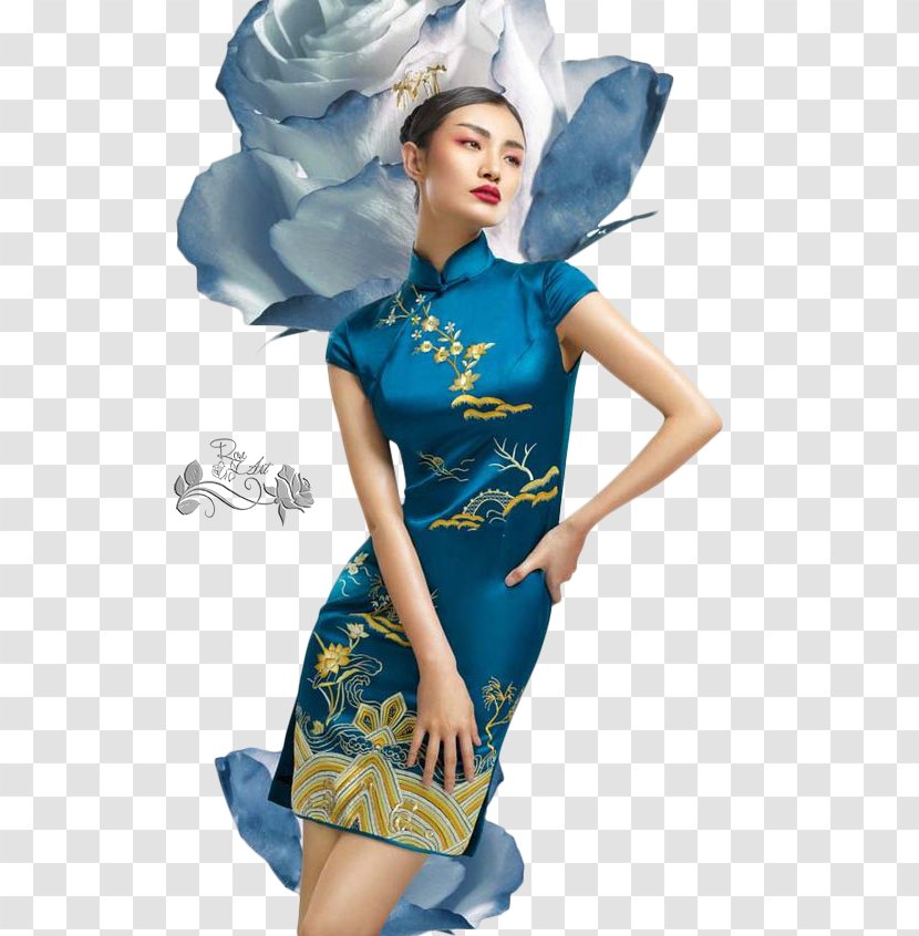 Cheongsam Wedding Dress Clothing Fashion - Costume Design Transparent PNG