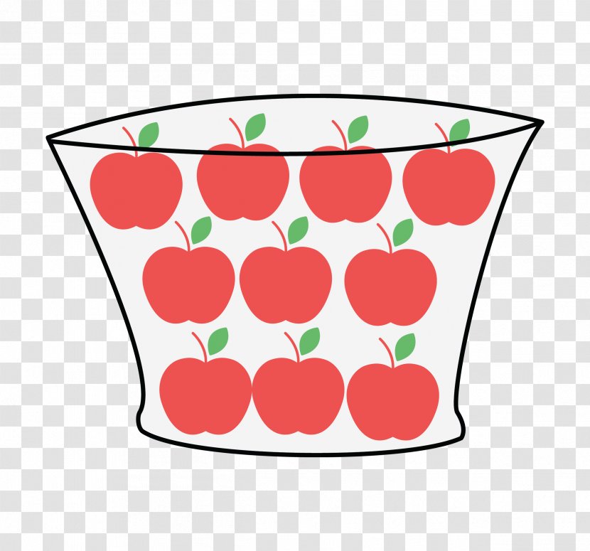 Ten Apples Up On Top! Food Gift Baskets Clip Art - Drinkware - Math Question Transparent PNG