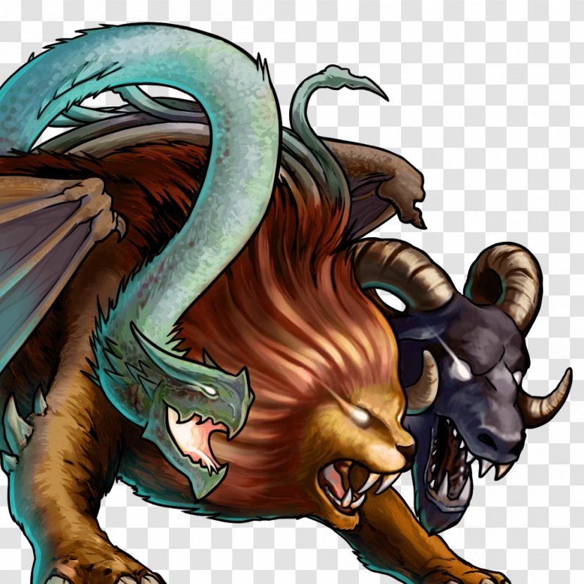Gems Of War Chimera Legendary Creature Dragon Monster Transparent PNG