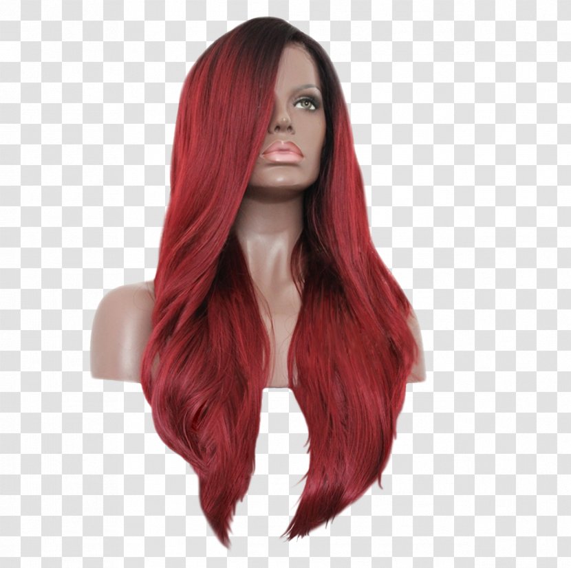 Layered Hair Coloring Step Cutting - Care - Lace Wig Transparent PNG