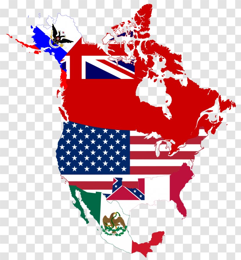 Flag Of The United States Flags North America Map Transparent PNG