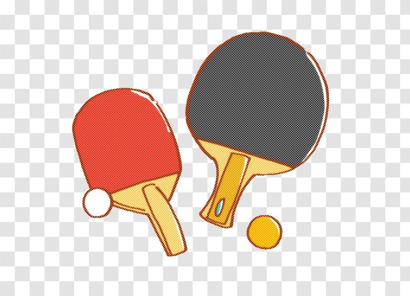 Table Cartoon - Racquet Sport - Tennis Racket Transparent PNG