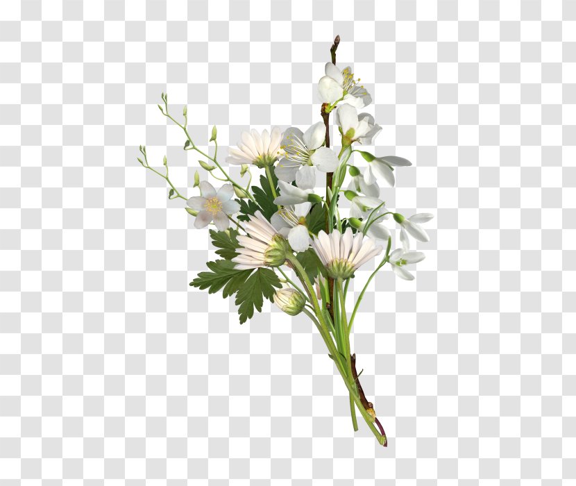 Flower Bouquet White Wedding Dress - Arranging - Creative Valentine's Day Transparent PNG