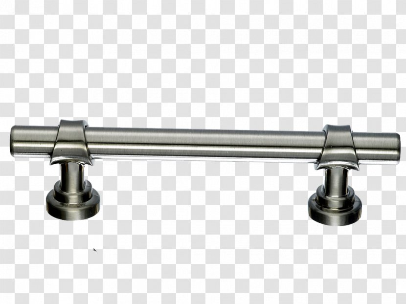 Drawer Pull Brushed Metal Cabinetry Handle Augers - Closet Top View Transparent PNG