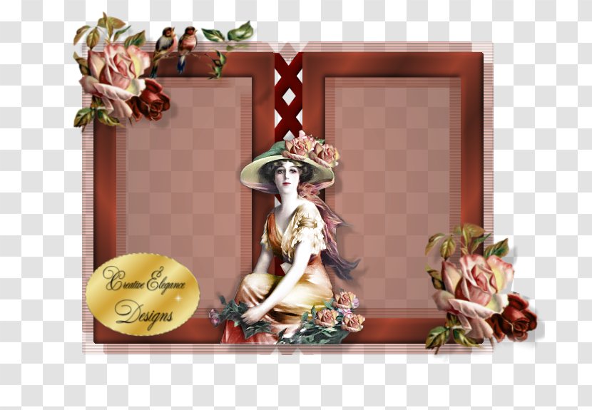 Floral Design Flower Picture Frames Figurine Transparent PNG