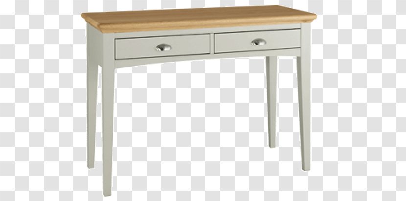 Table Hampstead Lowboy Drawer Desk - Grey - Dressing Transparent PNG