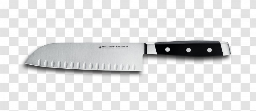 Chef's Knife Kitchen Knives Santoku - Utility - And Fork Transparent PNG