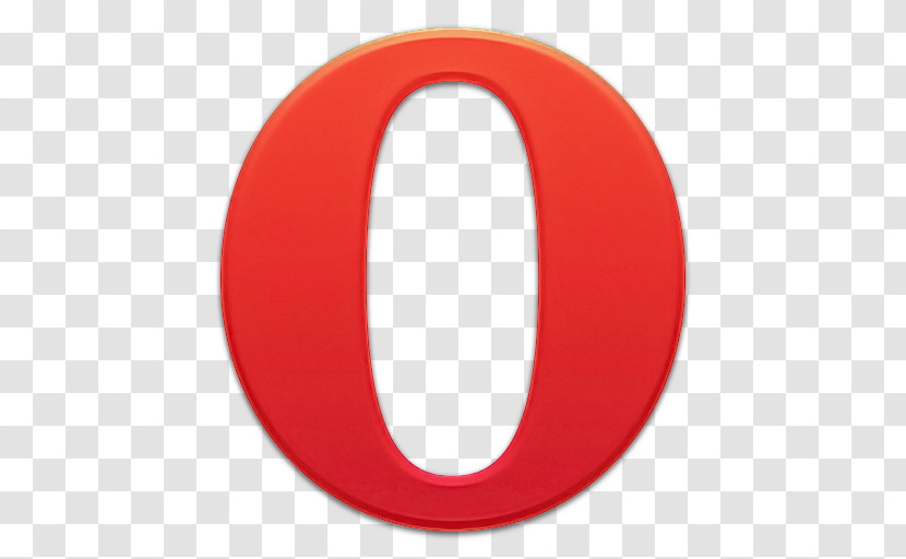 Red Circle Oval Plate Symbol Transparent PNG