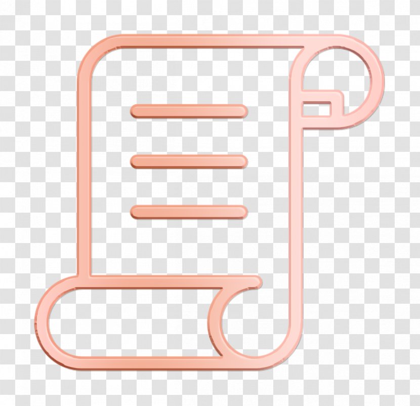 Paper Icon Legal Law And - Rectangle - Material Property Transparent PNG