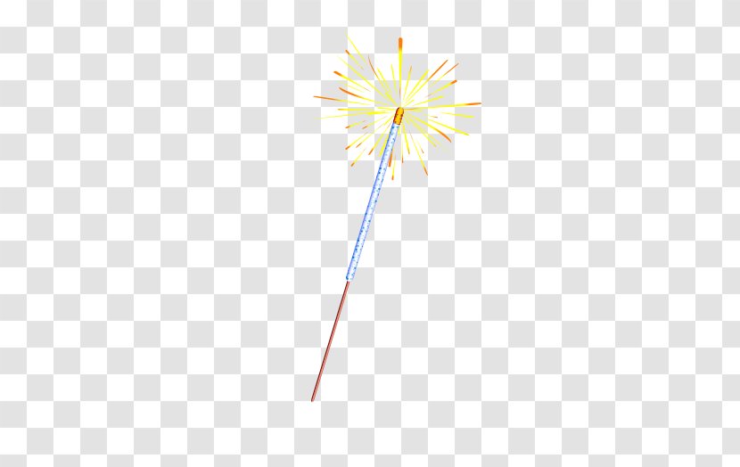 Yellow Material Wallpaper - Symmetry - Fireworks Stick Transparent PNG