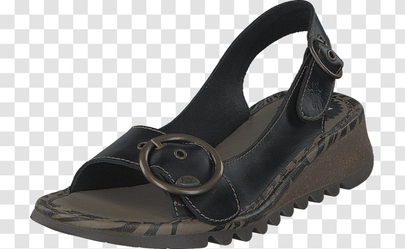 Slipper Shoe Shop Sandal Slip-on - Leather - Fly Front Transparent PNG
