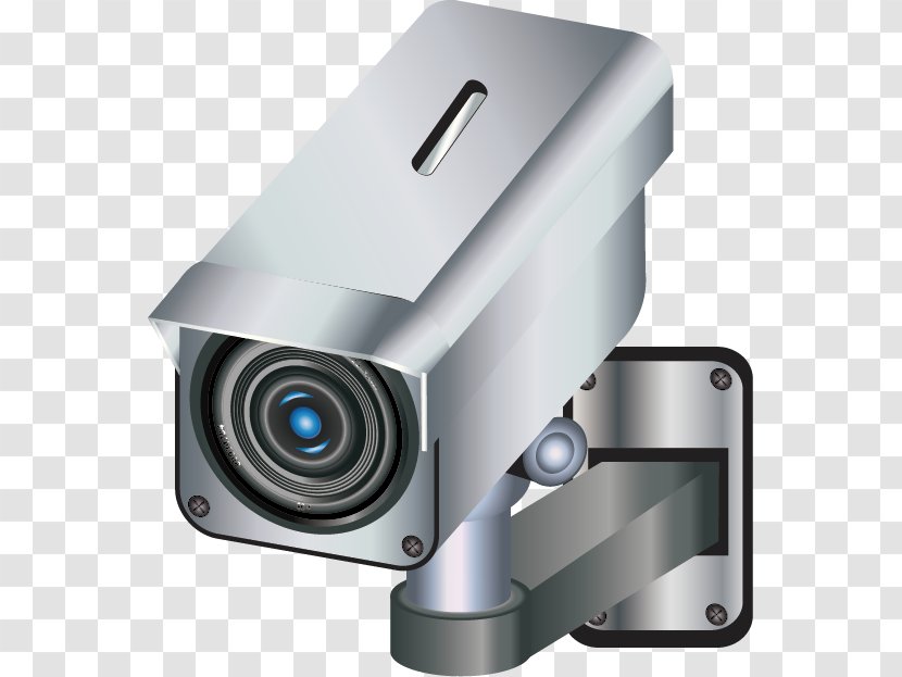 Camera Closed-circuit Television Webcam - Projector - Wall-mounted Transparent PNG