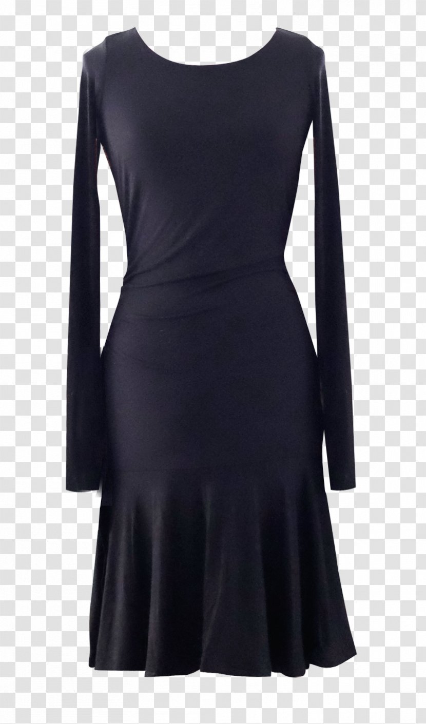 Little Black Dress Sleeve Cocktail Clothing - Shoulder Transparent PNG