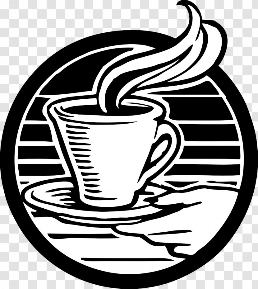 White Coffee Latte Tea Cappuccino - Long Black - And Line Art Transparent PNG