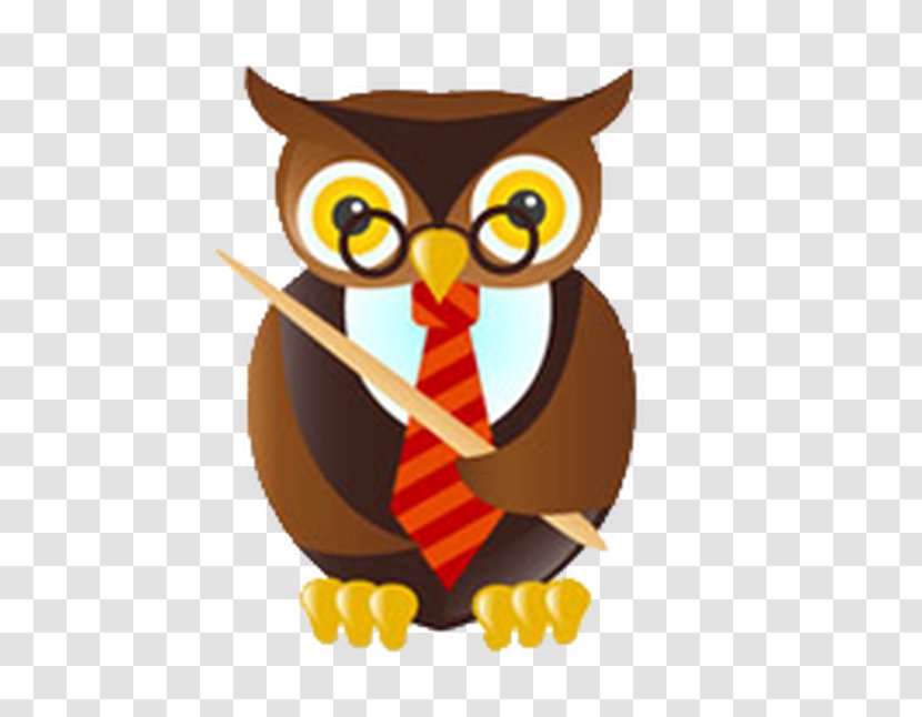 Teachers Day Student - Teacher - Great Horned Owl Eastern Screech Transparent PNG