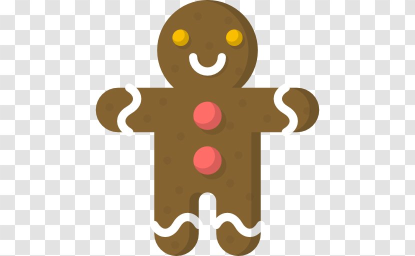 Gingerbread Man - Raisin Transparent PNG